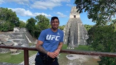 VIDEO. El guatemalteco Chris Gutiérrez listo para subirse al octágono en el UFC 281