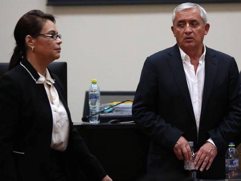 Caso La Línea: solicitan que Otto Pérez Molina y Roxana Baldetti sean absueltos