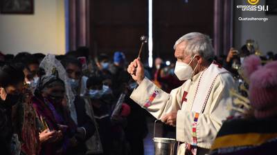 Feligresía católica en Totonicapán celebra en grande a la Guadalupana