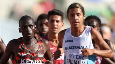 Luis Grijalva, la esperanza guatemalteca en el Mundial de Atletismo 2023