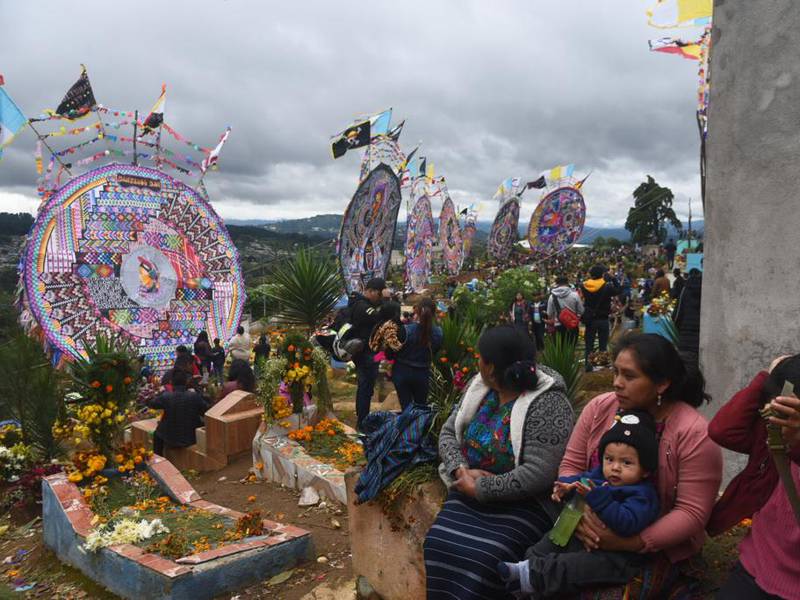 Galería | Realizan exposición de barriletes gigantes en Santiago Sacatepéquez