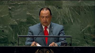 Canciller de Guatemala rechaza en la OEA cuestionamientos al estado de derecho