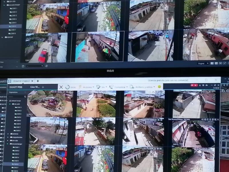 Mixco instala 100 cámaras de vigilancia para incrementar la seguridad