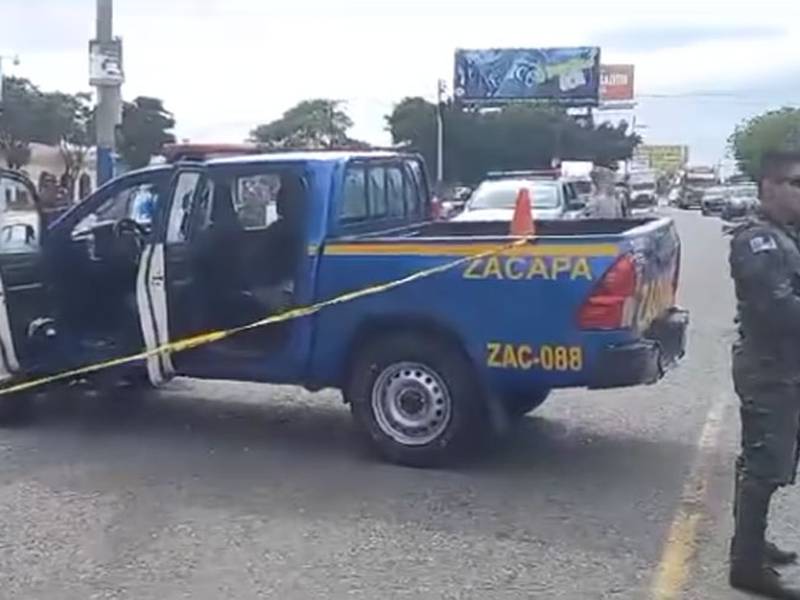 Agente de la PNC es asesinado en Zacapa tras ataque armado