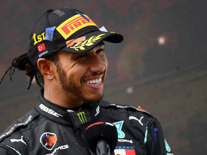 Hamilton se consagra en el Gran Premio de Portimao, en Portugal
