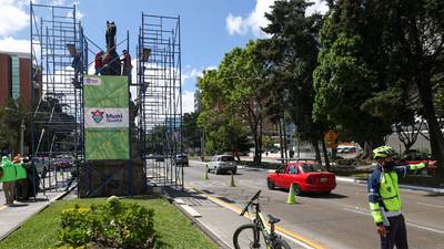 Municipalidad gestiona la restauración del monumento a José María Reina Barrios