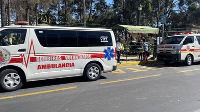 Mujeres resultan heridas por la caída de un árbol en Quetzaltenango