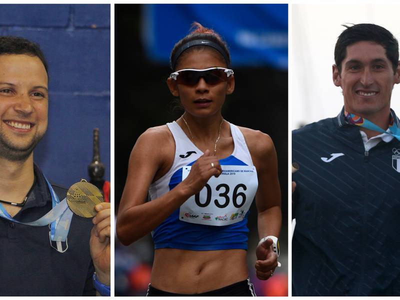 Ellos son los atletas que representarán a Guatemala en Tokio
