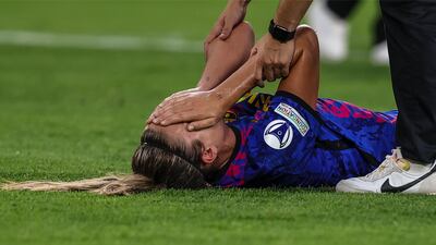 Alexia Putellas sufre dura lesión y el Barça le envía cariñoso mensaje