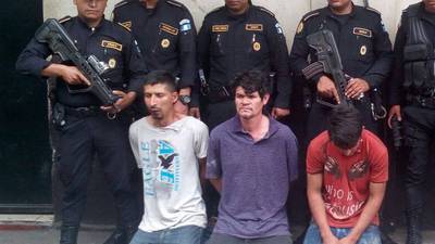 PNC rescata a niño y captura a tres presuntos secuestradores en Escuintla