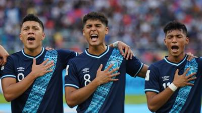 Himno de Guatemala: Emotivo canto de los seleccionados Sub-20
