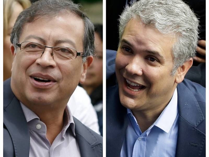 Colombia: Fajardo acepta derrota; Duque y Petro a 2da vuelta