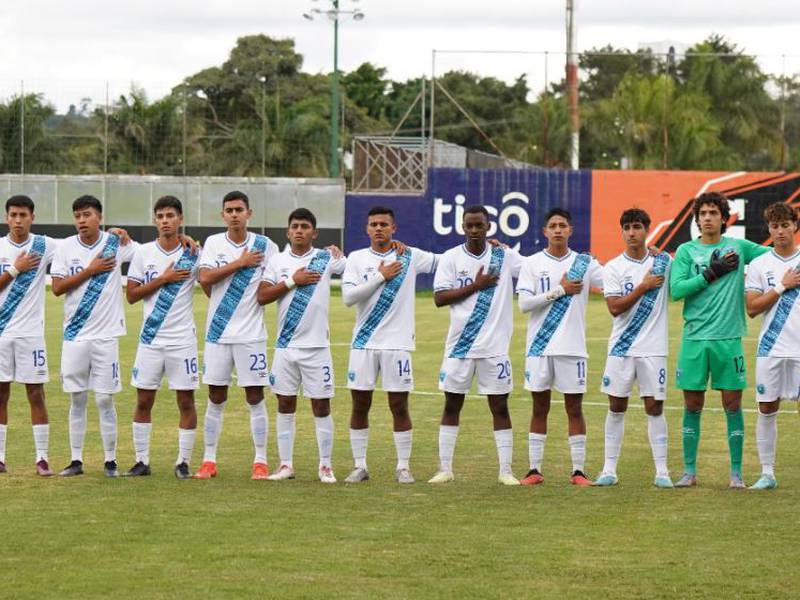 Sub-20 de Guatemala y sus números de cara al Clasificatorio Concacaf