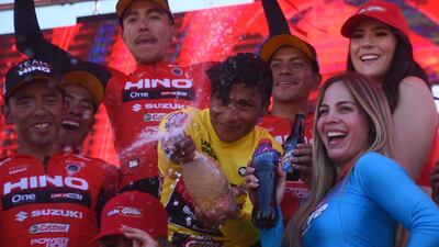 “Es un honor ser bicampeón de la Vuelta”, dice Mardoqueo Vásquez
