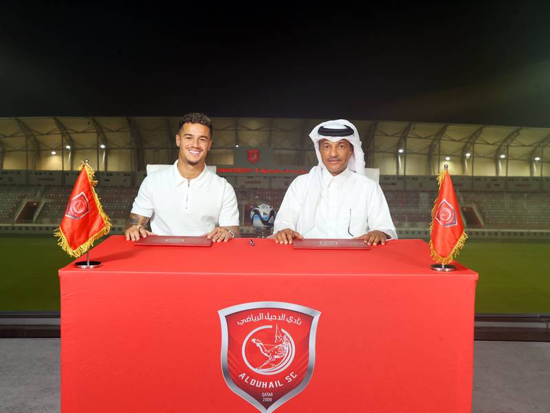 Philippe Coutinho ficha con el Al Duhail de Qatar