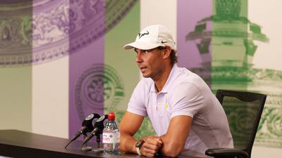 Rafael Nadal: "Si juego, la lesión será cada vez peor"