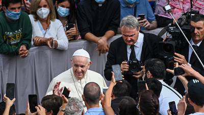 VIDEO. Así fue la primera audiencia al aire libre del papa Francisco tras la pandemia
