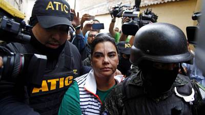Capturan a ex primera dama de Honduras, señalada de corrupción