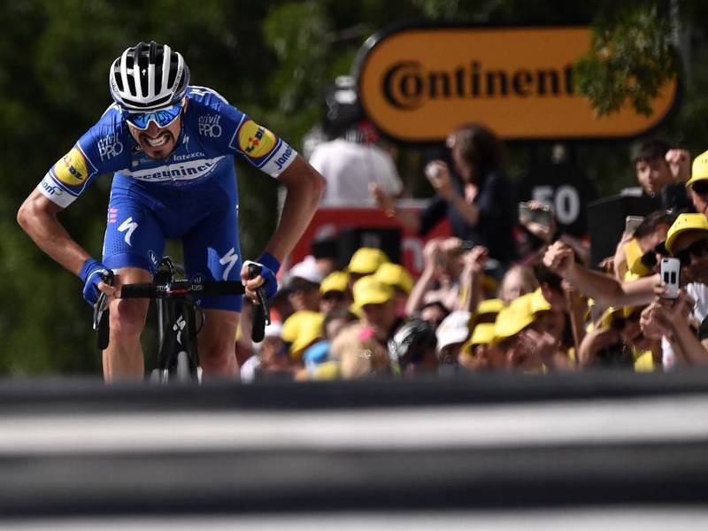 Julian Alaphilippe gana la tercera etapa del Tour de Francia