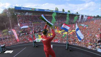 VIDEO. Charles Leclerc ganador del GP de Italia: “Es un sueño. Gracias a todos”