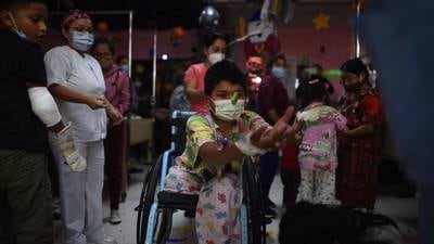 Internos en el Hospital General celebran el Día del Niño
