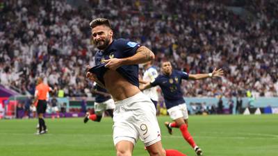 Giroud califica de "extraordinario" el triunfo de Francia sobre Inglaterra