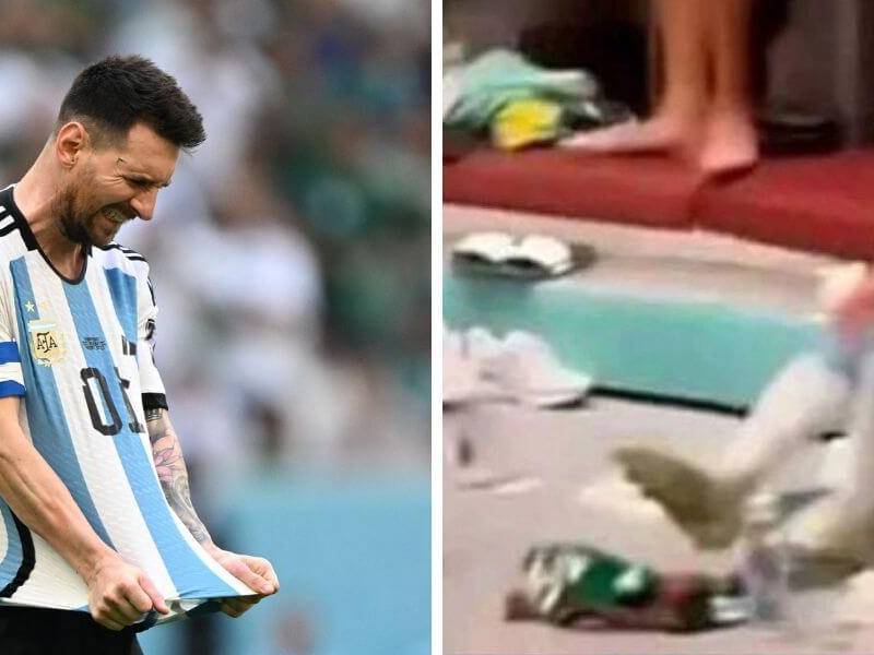 Futbolista mexicano que intercambió camiseta con Messi se pronuncia