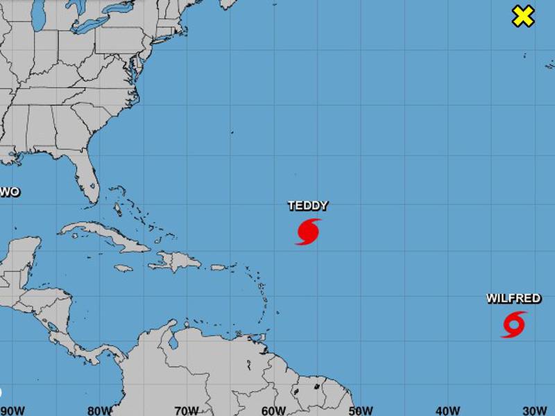 Se forma la tormenta Wilfred y se acaban los nombres para la temporada de huracanes 2020
