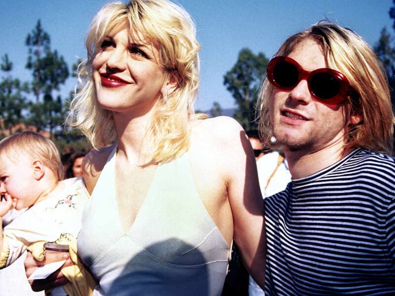 Se viralizan fotos inéditas de Kurt Cobain y Courtney Love mostrando su cotidianidad