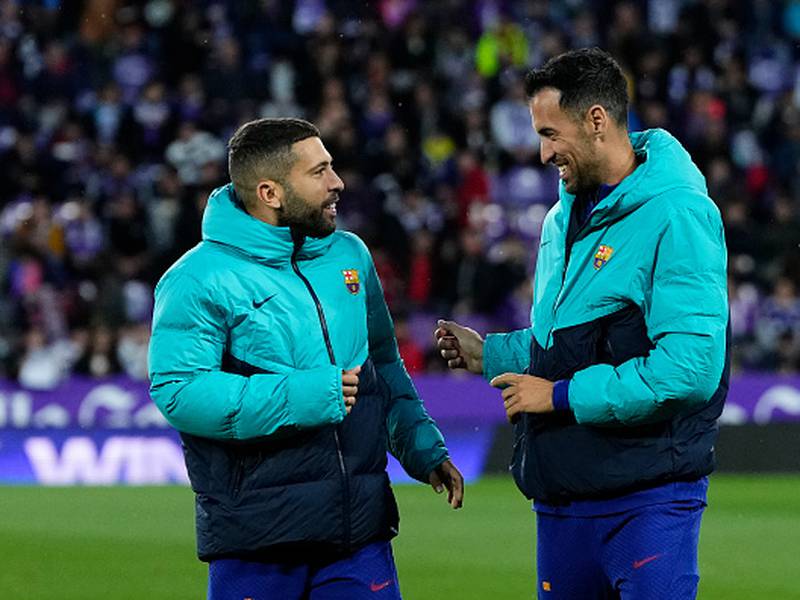 Sergio Busquets y Jordi Alba vivirán un emotivo adiós en el Camp Nou