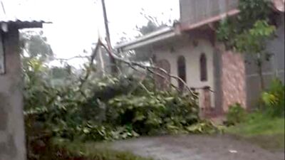 Huracán Julia causa graves daños en Nicaragua y se desplaza con fuertes vientos