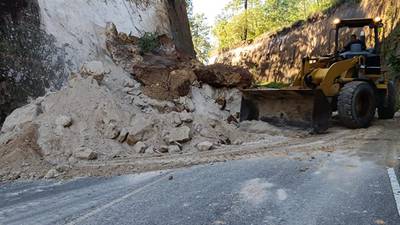 Conred informa sobre deslizamientos en Quiché y San Pedro Ayampuc
