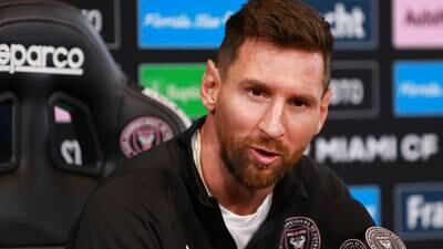 Lionel Messi: "Vine a jugar, a seguir disfrutando del futbol y de la vida"