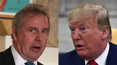 Tras insultos de Trump, renuncia el embajador británico en Estados Unidos