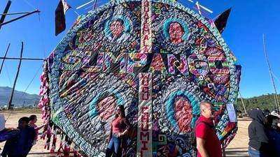 Exhiben barriletes gigantes en Sumpango y Santiago Sacatepéquez