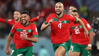 Futbolista de Marruecos se burla de España tras dejarla fuera del Mundial