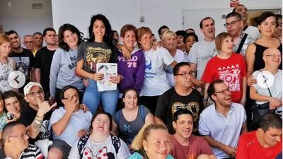 VIDEO. Georgina Rodríguez y las lágrimas de felicidad de un joven con Down
