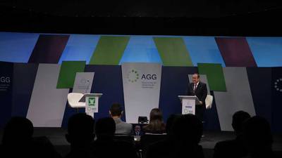 Se realiza debate presidencial de la AGG solamente con Alejandro Giammattei
