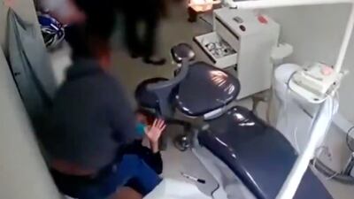 Paciente frustra asalto en un consultorio dental