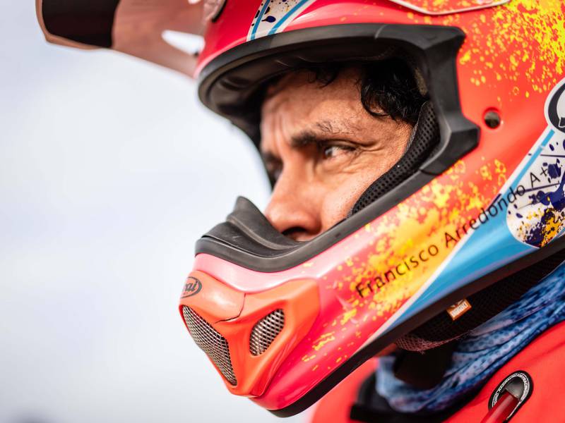 Francisco Arredondo representa a Guatemala en la etapa 1 del Rally Dakar 2023