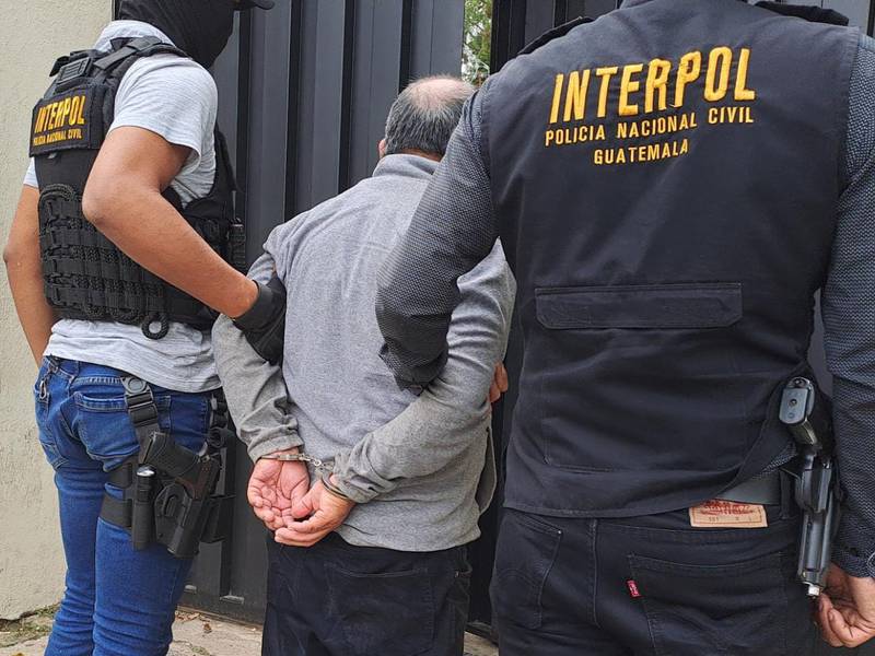 Interpol Guatemala captura a sindicado por delitos sexuales