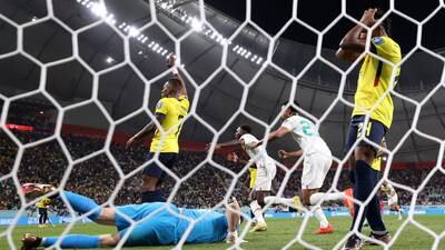 Ecuador se despide del Mundial tras perder ante Senegal