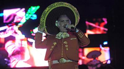 Así se despide el mundo de la música de Vicente Fernández