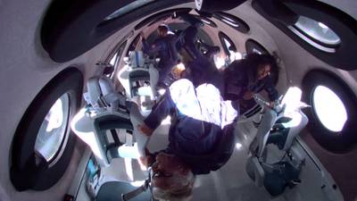 VIDEO. Millonario Richard Branson logra su sueño de viajar al espacio