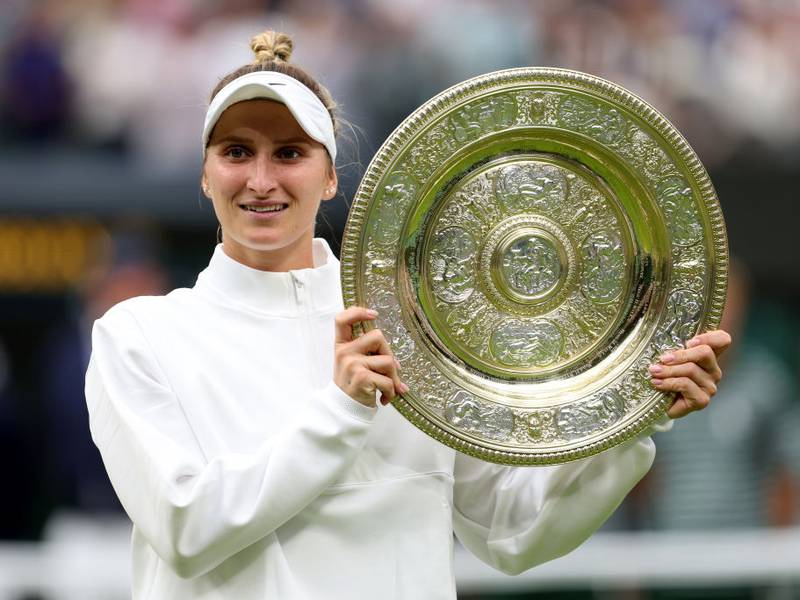 Markéta Vondroušová se consagra como campeona de Wimbledon