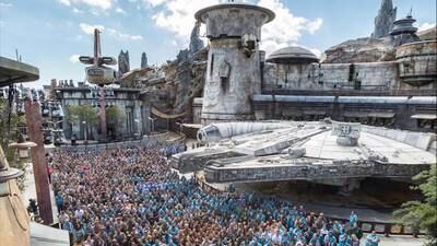 VIDEO. ¡Sorprendente! Así es la experiencia en el parque temático de &#34;Star Wars&#34; en Disneyland