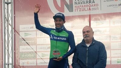 Sergio Chumil brilla y conquista la Etapa Reina en la Vuelta a Navarra