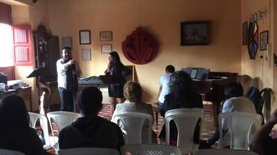 Jóvenes cantantes guatemaltecos invitan a concierto de Ópera en Casa Mandarina