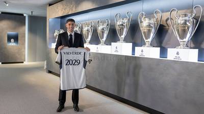 Federico Valverde renueva con el Real Madrid hasta 2029