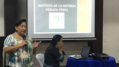 Analizan situación del Instituto de la Defensa Pública Penal